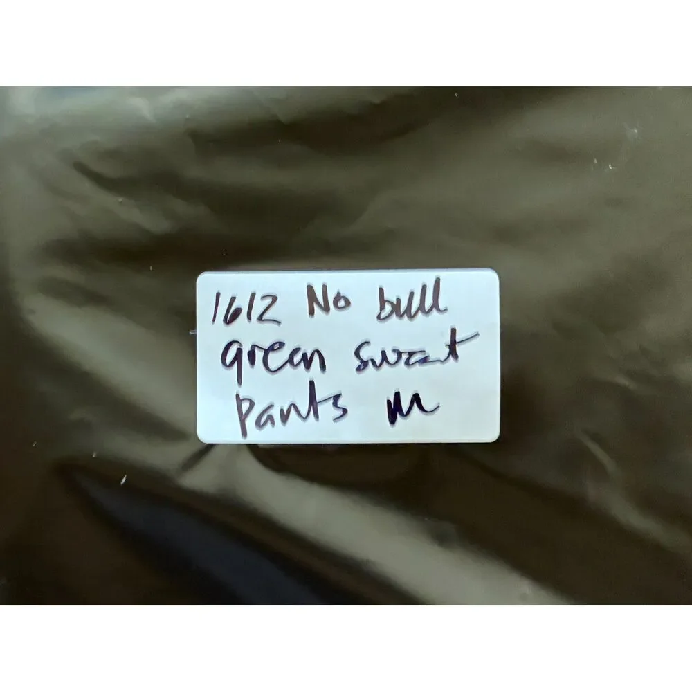 NOBULL Green Athletic Sports Sweatpants Pants Trousers  Mens Size Medium